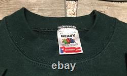Vintage Fruit of the Loom NDSU Bison College Football Sweatshirt Jumper XLarge
