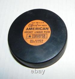 Vintage Game Used Buffalo Bisons Ahl Hockey Puck Art Ross Converse, Very Rare #2