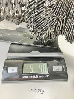 Vintage Mid-Century Brutalist Abstract Metal Bison Sculpture