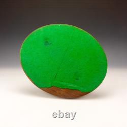 Vintage Patinated Bronze American Buffalo Bison Figure Signed C. F