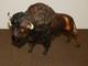 Vintage Western Bison Indians 12 Long Breyer Molding Co Plastic Buffalo