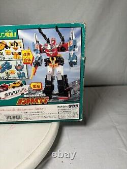 Vintage takara the Brave fighter of legend da garn land bison Transformers USA