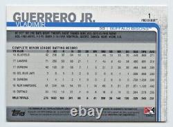Vladimir Guerrero Jr. RC AUTO 2019 Topps Pro Debut AUTOGRAPH Card SP #1