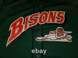 Vtg 1998 Rawlings Jolbert Cabrera BUFFALO BISONS Authentic MiLB Team JERSEY 46