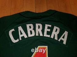 Vtg 1998 Rawlings Jolbert Cabrera BUFFALO BISONS Authentic MiLB Team JERSEY 46