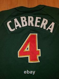 Vtg 1998 Rawlings Jolbert Cabrera BUFFALO BISONS Authentic MiLB Team JERSEY 46