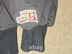 Vtg Buffalo Bisons Jersey Express Quilt Lined Jacket XL