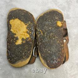 Vtg Native American Indian Artisan Leather 1936 US Buffalo Nickel Bison Handmade