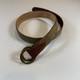 W. KLEINBERG Custom Bison Suede Belt O-ring Buckles Size 33 Brand New MSRP $220