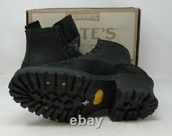 White's Boots, 350LTT-VST. 11 F, 6. Black Bison / Black R, O, Vibram Soles