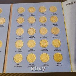 Whitman Buffalo Nickel Coin Collection 1913-1938 Album #9008 64 Coin Set