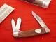 Winchester USA Made 4-1/2 Buffalo Bison Shield Bone Whittler Knife MIB ld