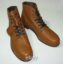 Wolverine 1000 Mile Centennial Boots, Bison Leather Upper, Brown or Tan, New