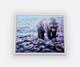 Yellowstone Grizzly 16 X 20 Framed Embellished Art Print By Edward Suthoff