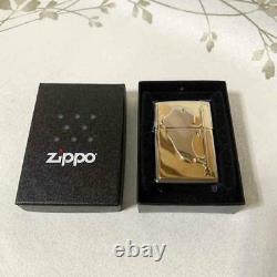 Zippo Lighter Metal Paste Bison Arrow Buffalo Unused Item Imported from Japan