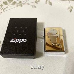 Zippo Lighter Metal Paste Bison Arrow Buffalo Unused Item Imported from Japan