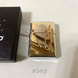 Zippo Lighter Metal Paste Bison Arrow Buffalo Unused Item Imported from Japan