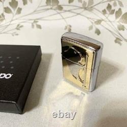 Zippo Lighter Metal Paste Bison Arrow Buffalo Unused Item Imported from Japan